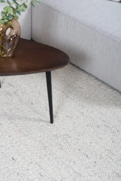 Vloerkleed Stone beige 200 x 280 cm