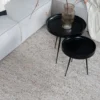 Vloerkleed Stone donkerbeige 140 x 200 cm