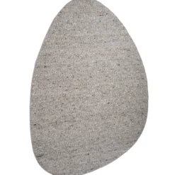 Vloerkleed Stone kiezelvormig donkerbeige 200x280 cm