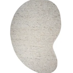 Vloerkleed Stone organisch beige 200 x 280 cm