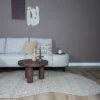 Vloerkleed Stone organisch donkerbeige 160x230 cm