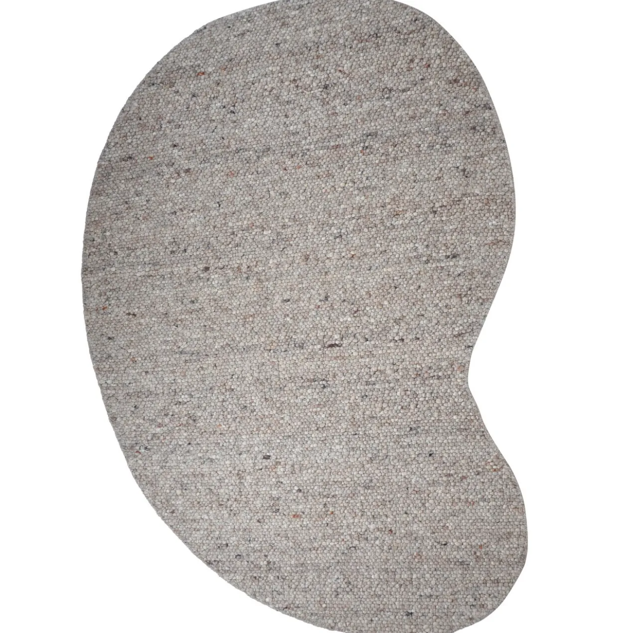 Vloerkleed Stone organisch donkerbeige 160x230 cm