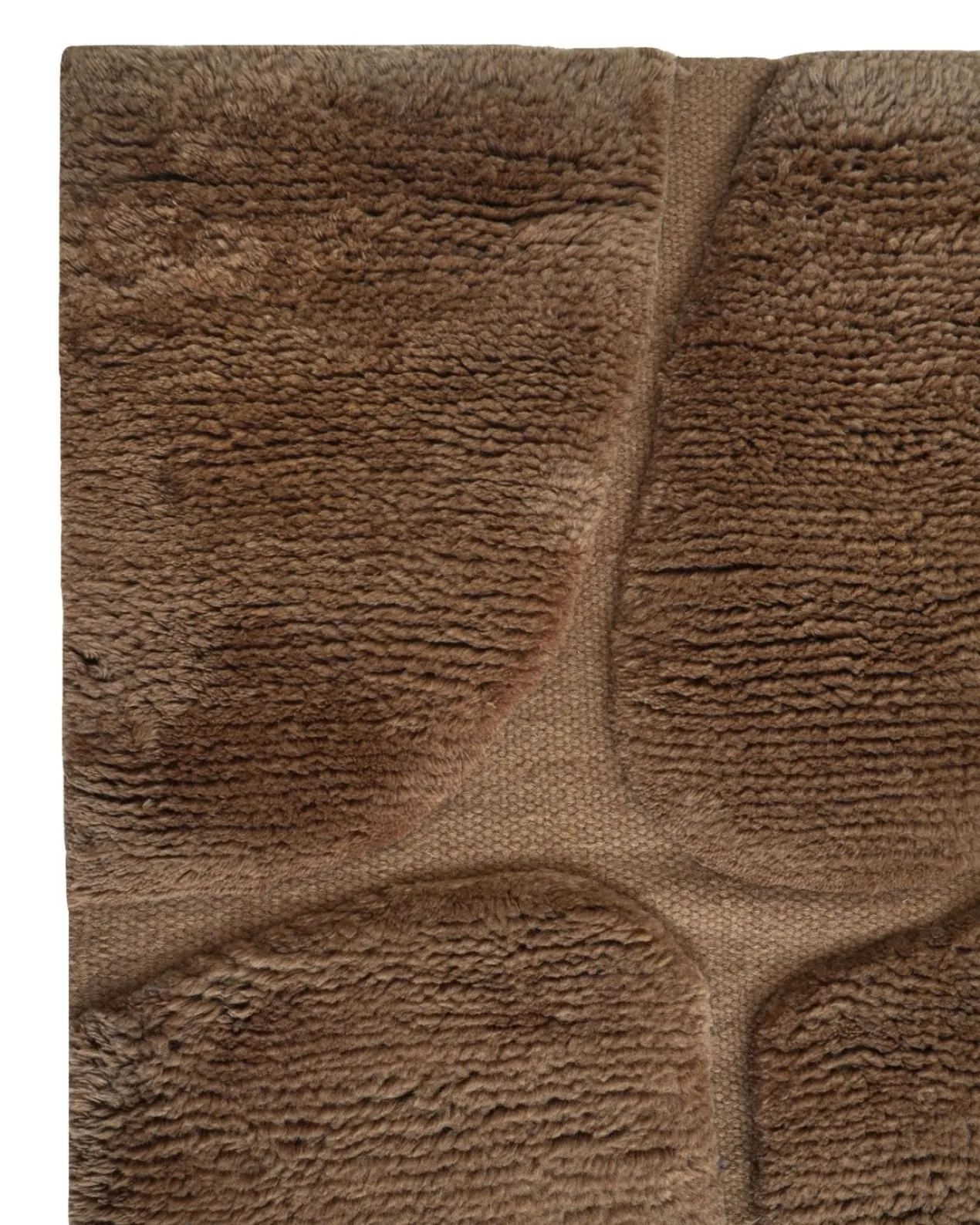 Vloerkleed Superior Berber burnt caramel 200x280 cm