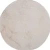 Vloerkleed Velluto Beige - Rond ø200 cm