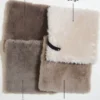 Vloerkleed Velluto Beige - Rond ø230 cm