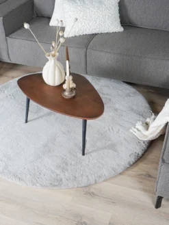 Vloerkleed Velluto Nature - Rond Ćø230 cm