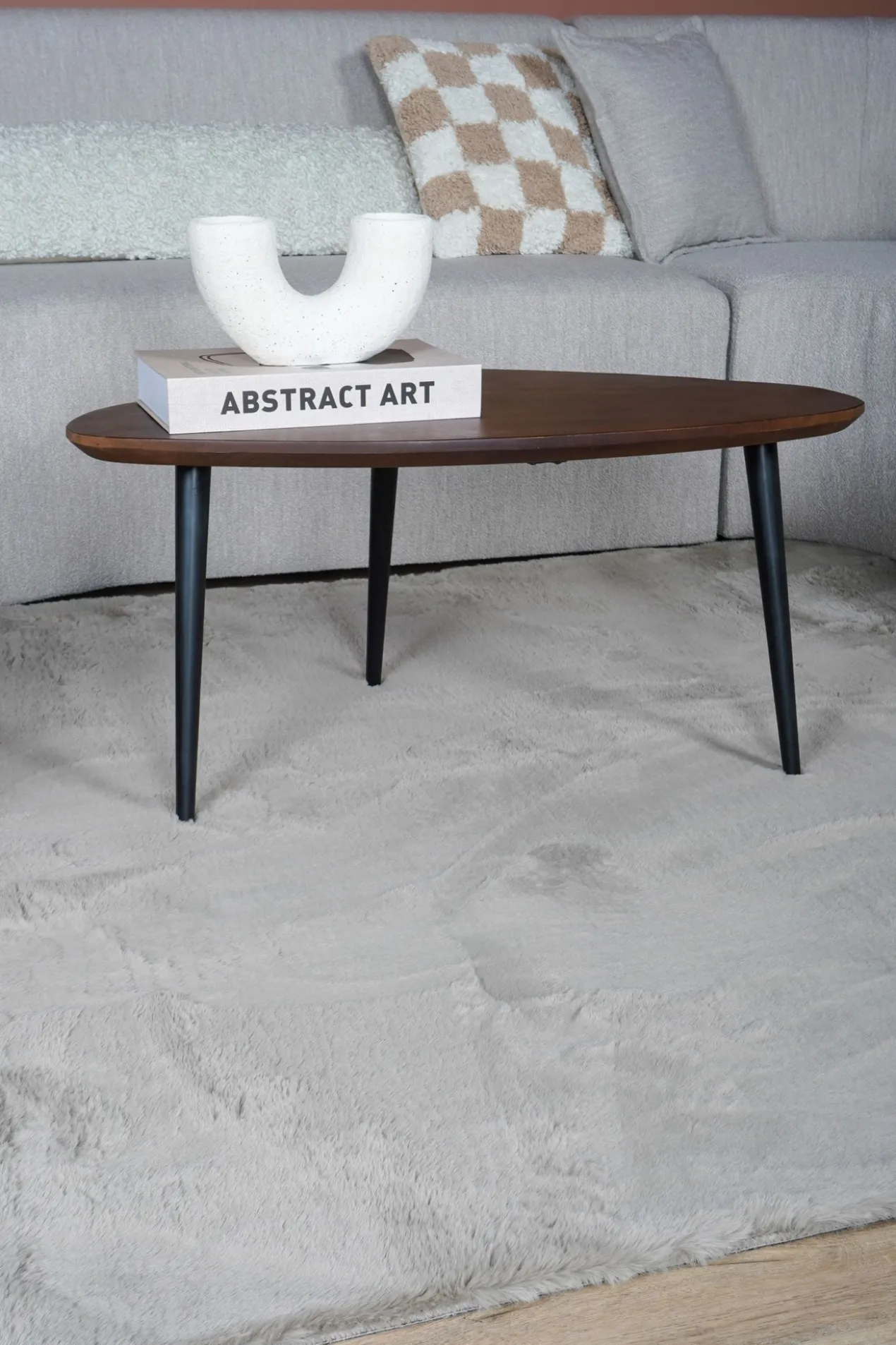 Vloerkleed Velluto Toffee 160 x 230 cm