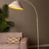 Vloerlamp Andres beige