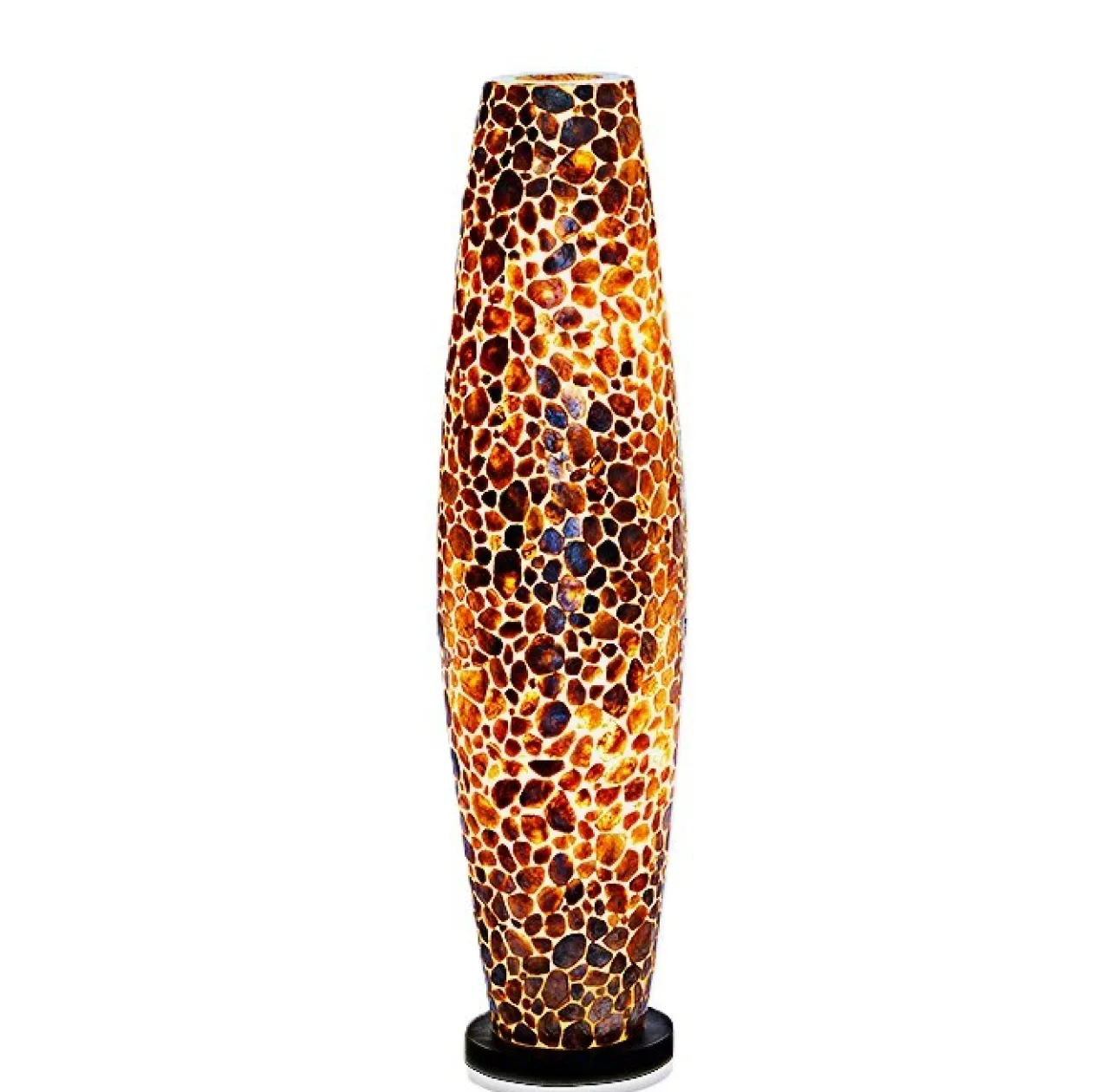 Vloerlamp apollo turtle gold capiz schelp 100 cm