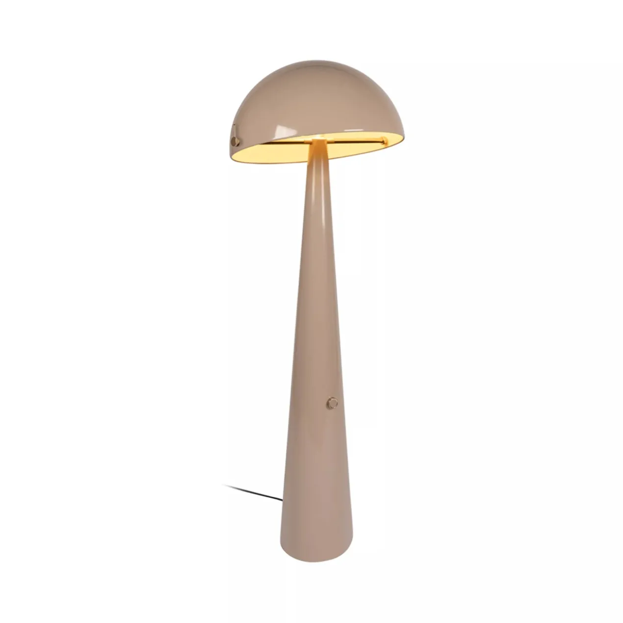 Vloerlamp Barone Ø52,6 cm taupe