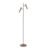 Vloerlamp Bart 2-lichts brons