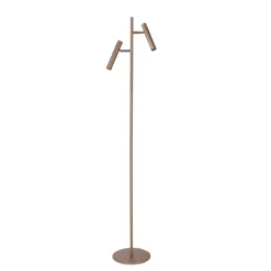 Vloerlamp Bart 2-lichts brons
