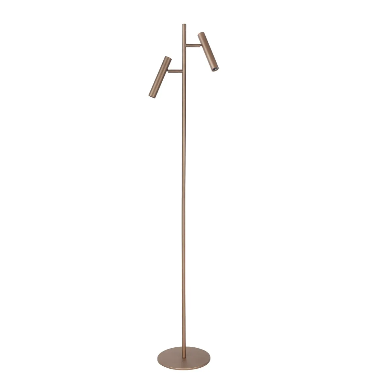 Vloerlamp Bart 2-lichts brons