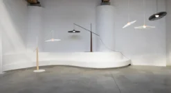 Vloerlamp Belle zwart