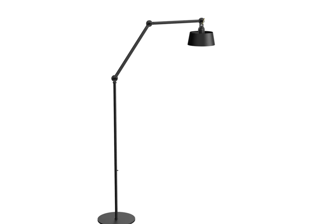 Vloerlamp Bolt Long upperfit 2 armen pure black