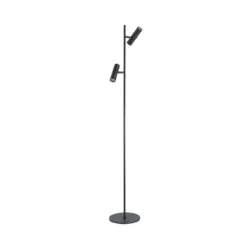 Vloerlamp Bram 2-lichts zwart