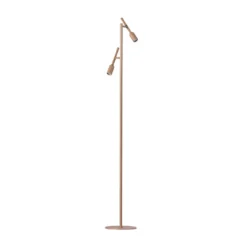 Vloerlamp Brian 2-lichts Mocha