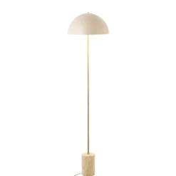 Vloerlamp Cheryl marmer zand Ø40 cm