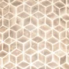 Vloerlamp cilinder cubes white capiz schelp 150 cm