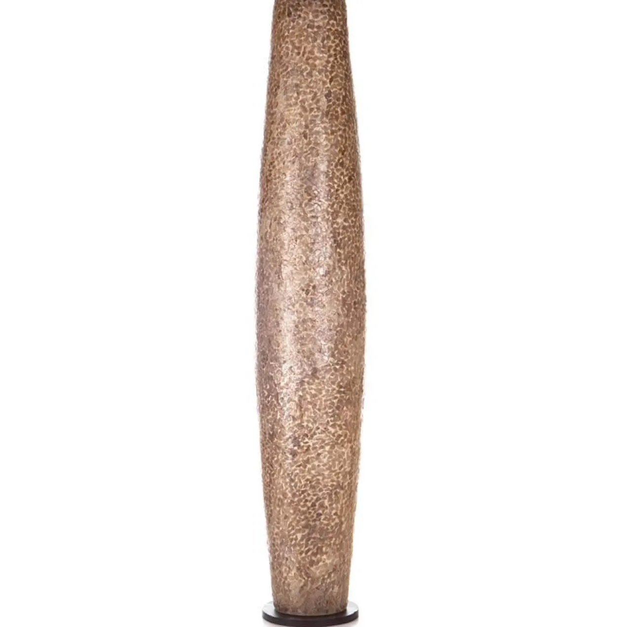 Vloerlamp Cone gold capiz 150 cm