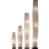 Vloerlamp Cone white capiz 150 cm