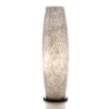 Vloerlamp Cone white capiz 70 cm
