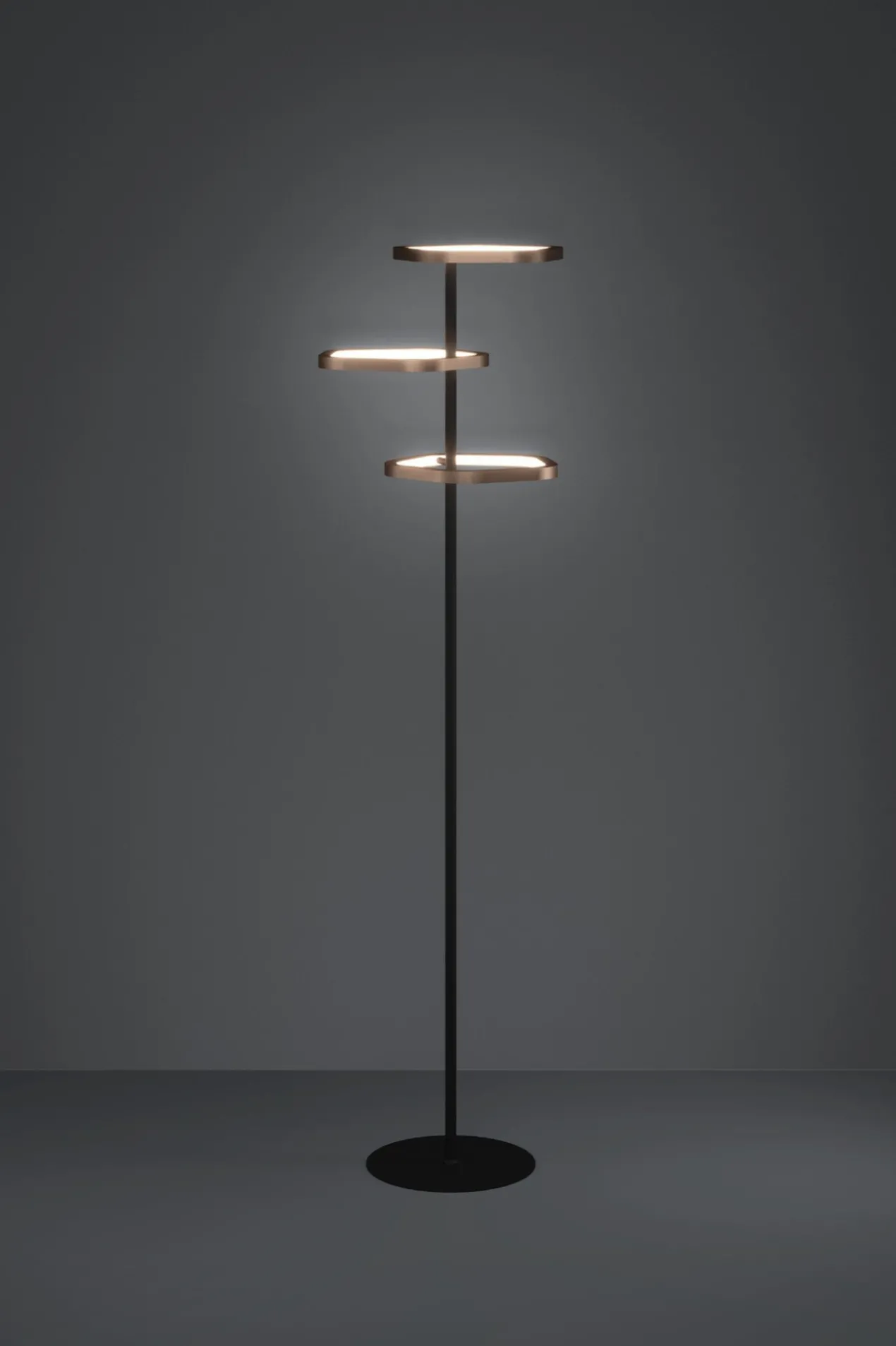 Vloerlamp Estrella brons