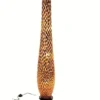 Vloerlamp flower gold capiz vaas 150 cm