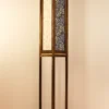 Vloerlamp Ginza walnut