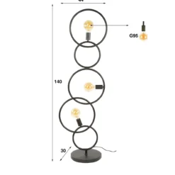 Vloerlamp Hollow