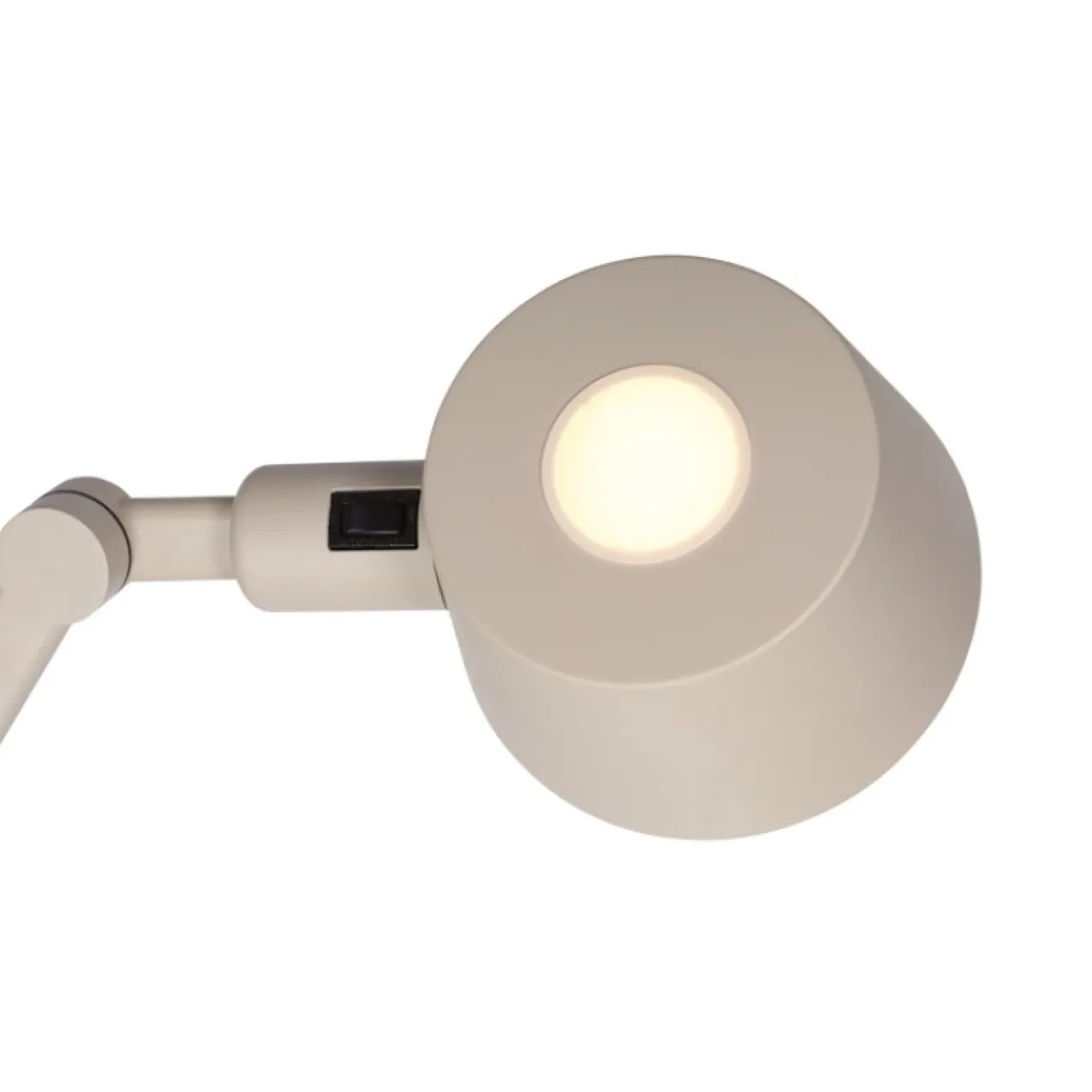 Vloerlamp Kees hoog creme