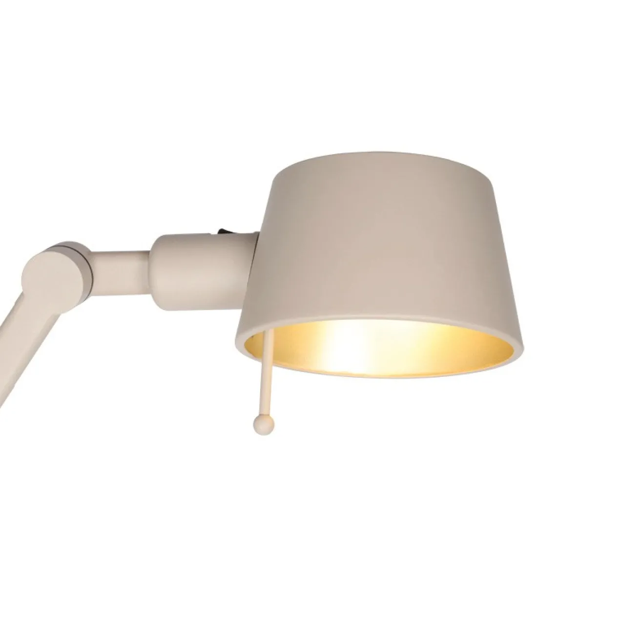 Vloerlamp Kees hoog creme