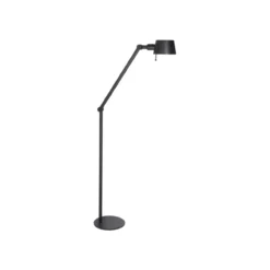 Vloerlamp Kees laag zwart