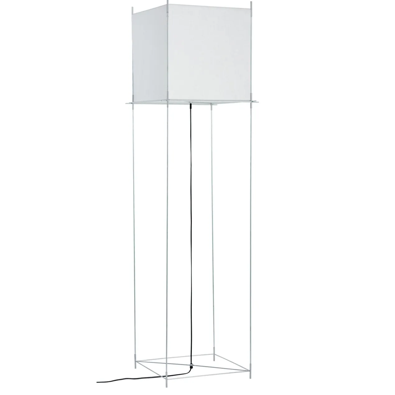 Vloerlamp Lotek Classic 4 hoogtes steel