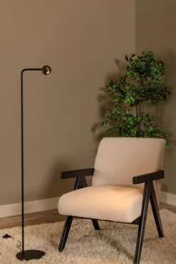 Vloerlamp Montana koffie