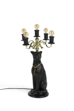 Vloerlamp Proudly Crowned Panther Proudly Crowned Panther Vloerlamp zwart