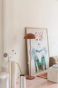 Vloerlamp Salsa beige