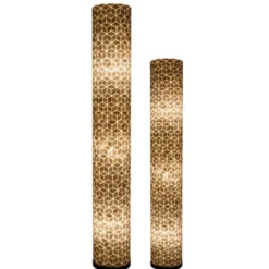 Vloerlamp shell white cubes 200 cm