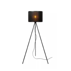 Vloerlamp Tagalog Ø56 cm zwart bamboe