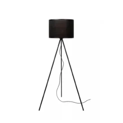 Vloerlamp Tagalog Ø56 cm zwart bamboe