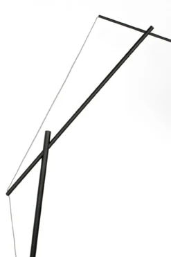 Vloerlamp Tokio zwart