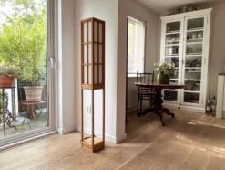 Vloerlamp Tokyo cedar