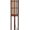 Vloerlamp Tokyo walnut