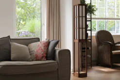 Vloerlamp Tokyo walnut