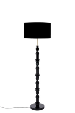 Vloerlamp Totem zwart