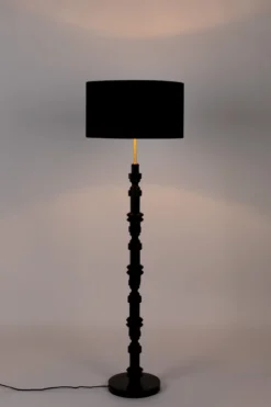 Vloerlamp Totem zwart