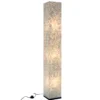 Vloerlamp vierkant cubes white capiz 200 cm