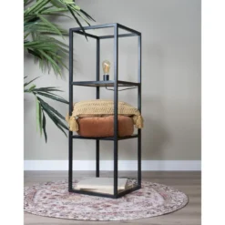 Vloerlamp Vintage Hout 120 cm