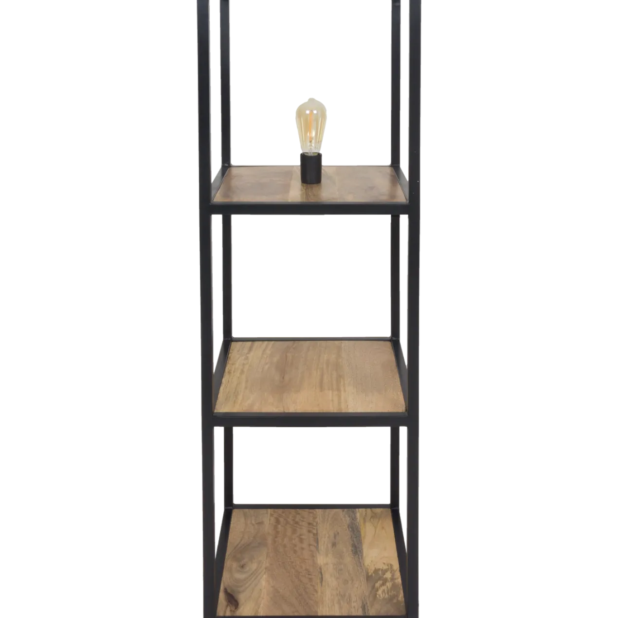 Vloerlamp Vintage Hout 120 cm