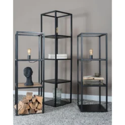 Vloerlamp Vintage Zwart/Zwart 160 cm